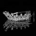 Sparkling FRCOLOR Crystal Rhinestone Wedding Tiara Crown - Silver - Buy Online on GoSupps.com