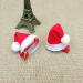 Minkissy Mini Santa Hat Hair Clips - 10Pcs Christmas Hairpins for Kids & Teens - Buy Online on GoSupps.com
