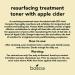 Boscia Resurfacing Treatment Toner with Apple Cider Vinegar - Vegan & Cruelty-Free | Natural & Clean Skincare for Age-Defying Exfoliation | 5.10 fl oz - Buy Online on GoSupps.com