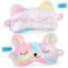 FOMIYES 15 Pcs Unicorn Eye Masks - Soft Reusable Blindfolds for Sleep & Travel | Cute Animal Face Sleep Masks - Buy Online on GoSupps.com
