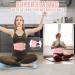 Reusable Organic Castor Oil Pack Wrap Kit - Adjustable Elastic Straps & Massage Belt (Rose) | International Shipping - Buy Online on GoSupps.com