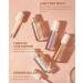 3 Colors Liquid Glitter Eyeshadow Set - Waterproof Metallic Shimmer in Silver, Gold & Pink | Long Lasting Glow Eye Shadow Stick | Korean Eye Makeup Gift for Women - Buy Online on GoSupps.com