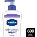 Vaseline Intensive Care Advanced Repair Lightly Scented Body Lotion for extremely dry skin with 48H Moisture + Ultra-Hydrating Lipids 600 ml Unscented 600 ml (Pack of 1) - Buy Online on GoSupps.com