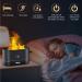 Sophos Flame Diffuser 2023 - 7-Color Light Humidifier & Aroma Oil Freshener - Upgrade Black Version for Apartments - Buy Online on GoSupps.com