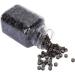 Hair Extension Loops Hair Extension Tool Lined Micro Beads for Beauty Salons Highlight Hair Extension Hair Extension Hair Salons(3#dark brown) - Buy Online on GoSupps.com