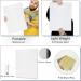BXI Quilt Design Wall  Thick Sturdy Flannel Quilters Design Board  16 x 12 x 0.5 inches  6 Pcs  Portable Quilting Wall Panels Hold Fabric Firmly  Sewing Quilting Supplies for Quilt Block Projects White  S - Buy Online on GoSupps.com