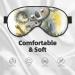 Buy Cute Koala Mom and Baby Print Soft Eye Mask | Sleep Eye Cover for Travel & Naps Perfect for Women & Men - Buy Online on GoSupps.com
