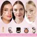 Molain Angled Under Eye Concealer Brush - Precision Makeup Blending Tool for Dark Circles & Contouring | International Shipping - Buy Online on GoSupps.com