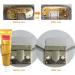 All Metal Polish Cream All Metal Polish Cream - All Metal Polishing Cream Metal Polishing Cream Tube Metal Polishing Cream for Copper Chrome Stainless Steel and Other Hulzogul E: 10g Fine + Sponge Towel - Buy Online on GoSupps.com