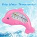 Bath Thermometer Baby Safe LCD Digital Water Thermometer - Rose Red Dolphin Design - Buy Online on GoSupps.com