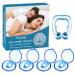 Snore Stopper, Anti Snoring Devices, 4 Pcs Magnetic Anti Snoring Nose Clip Provide The Effective Snoring Solution to Stop Snoring 4 Piece Set