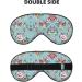 Rose Flowers Deep Sleep Mask | Adjustable Soft Blindfold for Travel & Meditation - Relaxation Essentials - Buy Online on GoSupps.com