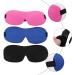 EXCEART 3pcs 3D Sleep Masks - Adjustable Blindfold Eye Covers for Travel Night Sleeping & Relaxation in Earth Tones - Buy Online on GoSupps.com