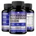 VPKIN Potassium Magnesium Zinc & D3 K2 Supplement Support Immune Energy for Men&Women Maxmium Absorption Vegan Non-GMO 120 Capsules (Pack of 1)