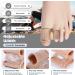 Toe Spacers Kit for Bunion Relief | Adjustable Toe Separators for Men & Women | Effective Hammer Toe & Overlapping Toe Corrector - Buy Online on GoSupps.com