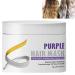 Purple Hair Mask for Blonde Platinum and Silver Hair Hydrating Purple Toning Hair Mask Deeply Nourishing Damaged Hair Violet Crush Purple Toning Hair Mask Intensive Toning Hair Mask