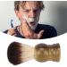 Light Shaving Brush - Quick Drying & Easy Clean Barber Tool for Men | Curved Handle for Perfect Beard Care - Buy Online on GoSupps.com
