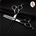 Hair Scissors Left Handed 6in Hair Cutting Scissors Stainless Steel Hair Cutting Scissors Kit Cutting Scissor Thinning Scissor Hair Thinning Scissors for Barber Stylist