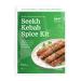 East at Home Seekh Kebab Spice Kit | Make Restaurant Quality Seekh Kebabs | Indian Spice Mix Makes 10 Seekh Kebabs 70.00 g (Pack of 1)