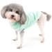Zunea Fleece Winter Jacket for Small Dogs | Warm Soft Coat & Sweater for Chihuahua & Cats | Cold Weather Pet Clothing with D-Ring | Cozy Green Puppy Outfit - Buy Online on GoSupps.com