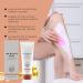 Body depilatory cream natural hair removal cream with moisture care caring smoothing gel for body armpits neck for home and on the go - Buy Online on GoSupps.com