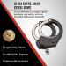 ASP Ultra Chain Handcuffs  Double-Locking Handcuffs  Colored Handcuffs  Forged Aluminum Restraints  Police Handcuffs  Law Enforcement Gear  Security Guard Equipment Alloy Steel 1 Pawl - Buy Online on GoSupps.com