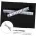 1pc Cross Clip Elegant Hairpin Rhinestone Side Clip Bling Side Clips Fashion Hairpin Clear Rhinestone Bobby Pins Girl Hair Clip Wedding Hair Diamond Bride Rhinestones Zircon - Buy Online on GoSupps.com