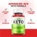 2 Pack Healthy Keto Gummies - Apple Cider Vinegar Supplement - Vegan Formula with Vitamin B12, B6, and Beet Root - 120 Gummies - Buy Online on GoSupps.com