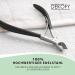 DEKOFY Black Cuticle Nippers - Extra Sharp Cutter for Painless Cuticle Removal - Buy Online on GoSupps.com