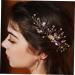 DOITOOL New Chinese style rhinestones wedding hair accessories for brides headband child Xiuhe clothing bridal hair accessories hair comb bride hair wedding hair combs for - Buy Online on GoSupps.com