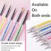 Qufiiry 8 Pcs Nail Art Brushes and Dotting Tools Set for Gel Nails - Nail Art Design Pen Painting Kit for DIY Detailing - Buy Online on GoSupps.com