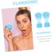 FOMIYES 20 Pcs Rabbit Ears Facial Brush Manual Facial Cleansing Brush Face Lotion for Women Exfoliator Brush Handheld Massager Face Massage Brush Miss Silica Gel Cleansing Tool Household Light Bluex5pcs 7.5x7.5cmx5pcs - Buy Online on GoSupps.com