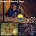 Moredig Star Projector Night Light 8 Lighting Modes, Baby Nursery Bedroom Decor, Girls' Gifts - Pink Circle - Buy Online on GoSupps.com