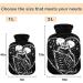 Naanle Skull KISS Hot Water Bottle - Transparent 2L Heating Bag for Pain Relief & Cold Therapy - Buy Online on GoSupps.com