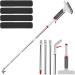 Window Squeegee 75 Inch Water Spray Window Cleaner Anti-Scratch Window Washer Equipment with 4 Poles and 4 Scrubbing Clothes for Cleaning Mirror Shower Glass High Window Car CA - Buy Online on GoSupps.com
