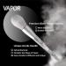 Wild Universe Premium Fluffy Powder Brush | Large Synthetic Kabuki Makeup Brush - Vapor Series | Professional Face Brush for Sheer Full Coverage | Ideal for Loose or Pressed Setting Powder, Blush, and Contour - Buy Online on GoSupps.com