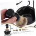 Frcolor 5-Piece Beard Care Set - Shaving Brush Razor Organizer & Shaping Bowl for Men | Stainless Steel Grooming Accessories - Buy Online on GoSupps.com