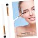 Baluue 10pcs Makeup Brush Make up Eyeshadow Brush Eye Makeup Tool Concealer Brush White Wooden Handle - Buy Online on GoSupps.com