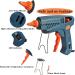60/100W Full Size Hot Glue Gun Kit with Carry Bag & 28 Glue Sticks - Dual Power High Temp Melt Gun for DIY Projects & Home Repairs - Buy Online on GoSupps.com