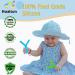 Sensory Chew Toys 2 Pack for Autistic Children - Silicone Oral Motor Tools for Autism ADHD SPD - Biting Fidget & Teething Relief - Blue & Green - Buy Online on GoSupps.com