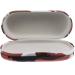 Soimiss 1 set of double -layer glasses case diving goggle case contact case and solution glasses case hard shell travel glasses holder box lentilicide leather PU Miss Mag glass case