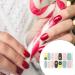 dijiusidy Nail Art Stickers Self-Adhesive Fingernail Decal with Strap Glue DIY Art Decor Full Cover Manicure Kits for Women Girls YMX217 - Buy Online on GoSupps.com