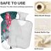 Merry Christmas Hot Water Bottle - 2 Litre Fleece Cover for Hot & Cold Compresses | International Shipping Available - Buy Online on GoSupps.com
