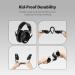 Dr.meter Children Ear Defenders - SNR 27dB Protective Earmuffs for Kids - Noise Blocking Ear Muffs for Sleeping and Studying - Adjustable Headband - Black - Buy Online on GoSupps.com