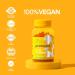 Probars Biotin (B7) Vegan Hair Vitamins - 10 000 mcg Gummy Bears for Hair Loss | Gelatin-Free Halal Multivitamin A B5 B6 B12 C D2 E - 60 Pieces - Buy Online on GoSupps.com