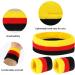 Welding Band Set - 2 Welding Tapes & 1 Sports Headband | Germany Football Fan Accessories | Black Striped | Perfect for World Cup 2023 - Buy Online on GoSupps.com