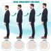 Invisible Height Increase Insoles - 3 Pairs Adjustable Gel Cushioned Heel Lift Inserts for Leg Length Discrepancies and Heel Pain - Men Women (4 Layers) - Buy Online on GoSupps.com