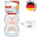 Buy NUK Space Baby Pacifier | 0-6 Months | BPA-Free Silicone | Extra Ventilation for Sensitive Skin | Fox Design | 2 Pack - International Shipping Available - Buy Online on GoSupps.com