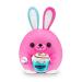 Snackles Series 1 - Bunny Surprise Medium Plush Ultra Soft Plush Cuddly Squishy Comfort 35 cm Plush with License Snack Brand Accessory Ages 3+ (Bunny)