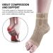 AVIDDA Plantar Fasciitis Support Socks - Compression Foot Sleeves for Pain Relief, Sprained Ankle, and Sports Protection - Size L Beige - Buy Online on GoSupps.com